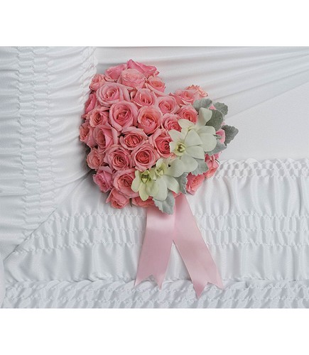 Divine Serenity Casket Insert from Fabbrini's Flowers in Hoffman Estates, IL